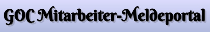 GOC Mitarbeiter-Meldeportal